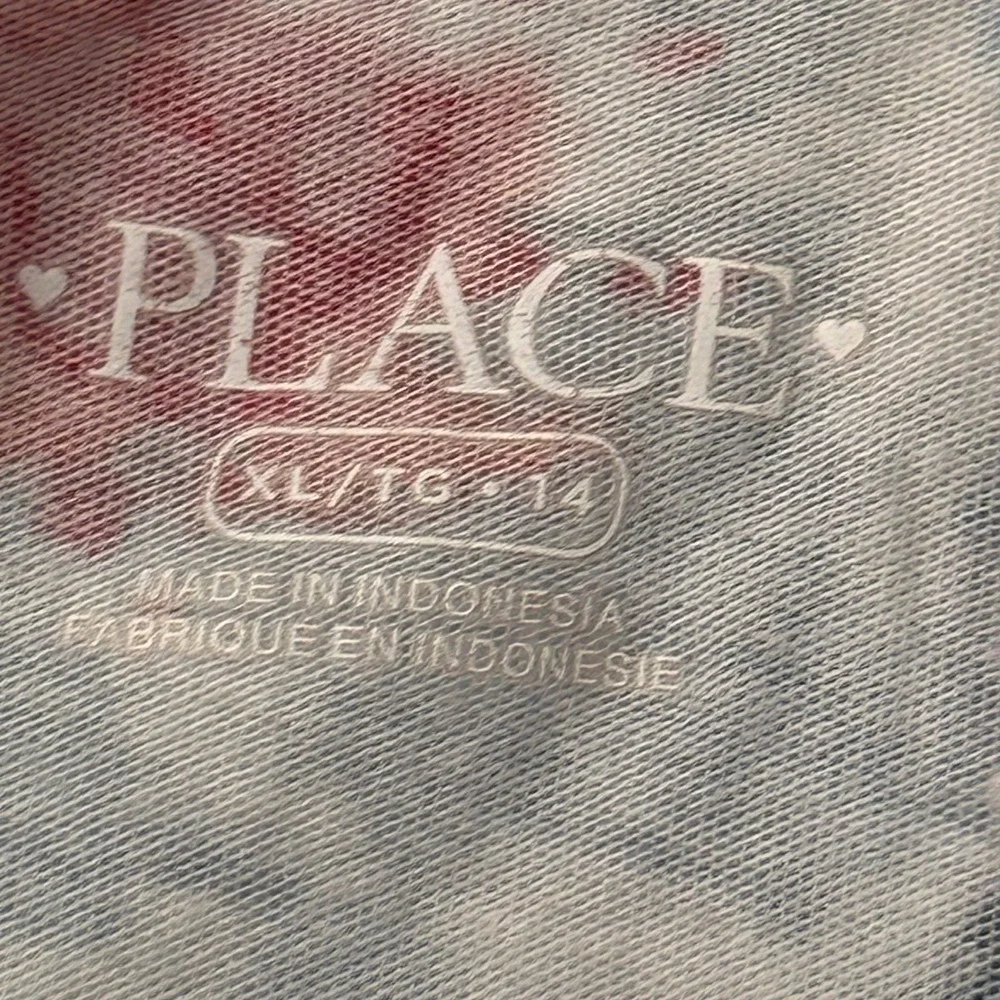 The Children's Place Skort Set Tie Dye XL 14 Red White Blue Americana July 4th - Picture 6 of 9